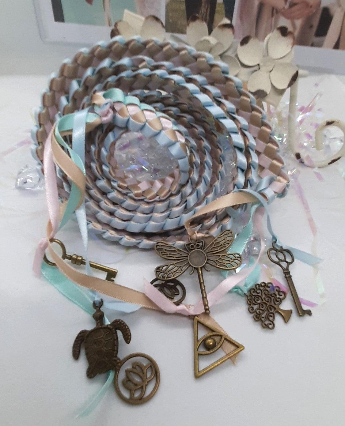 Handfasting Ribbon - Romance, health, inventiveness, tranquility