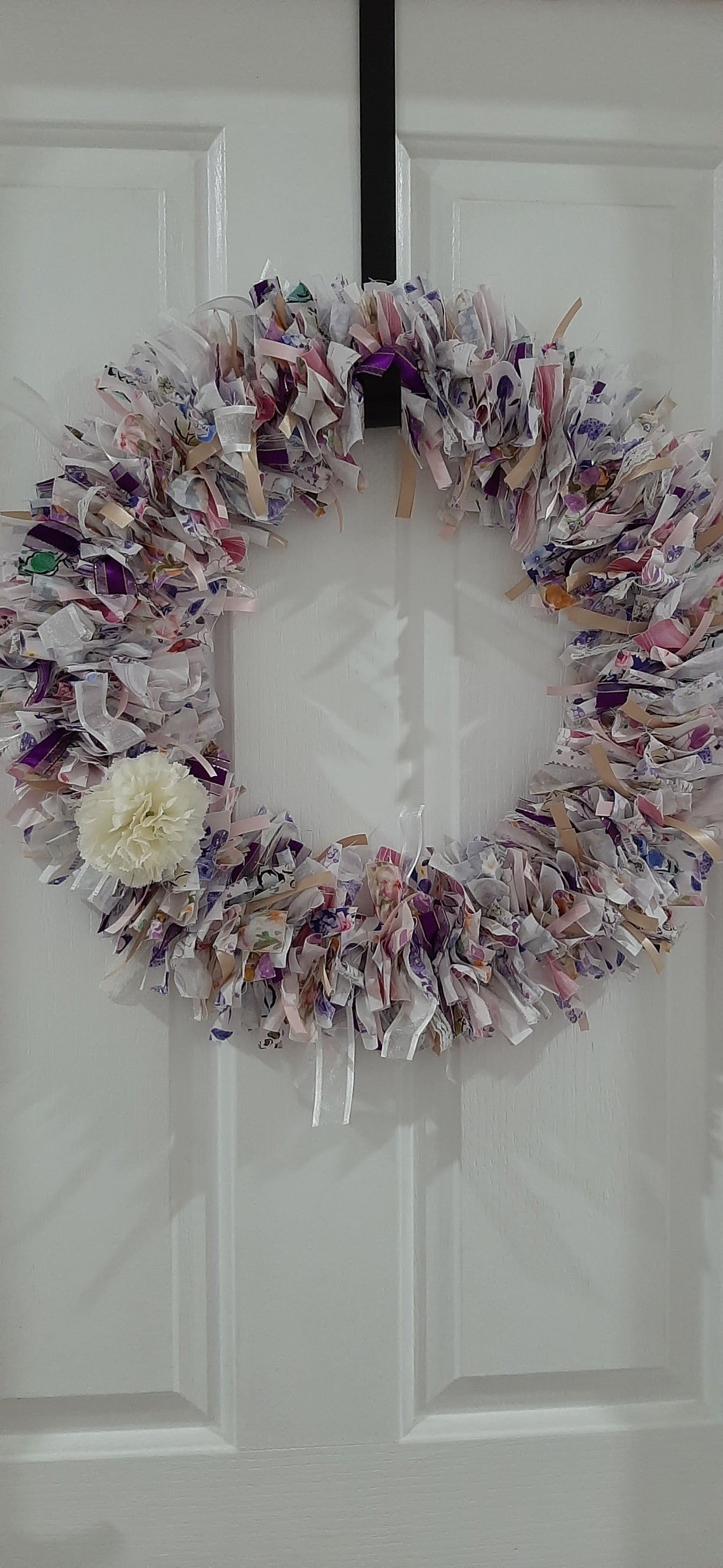 Serenity Rag Wreath