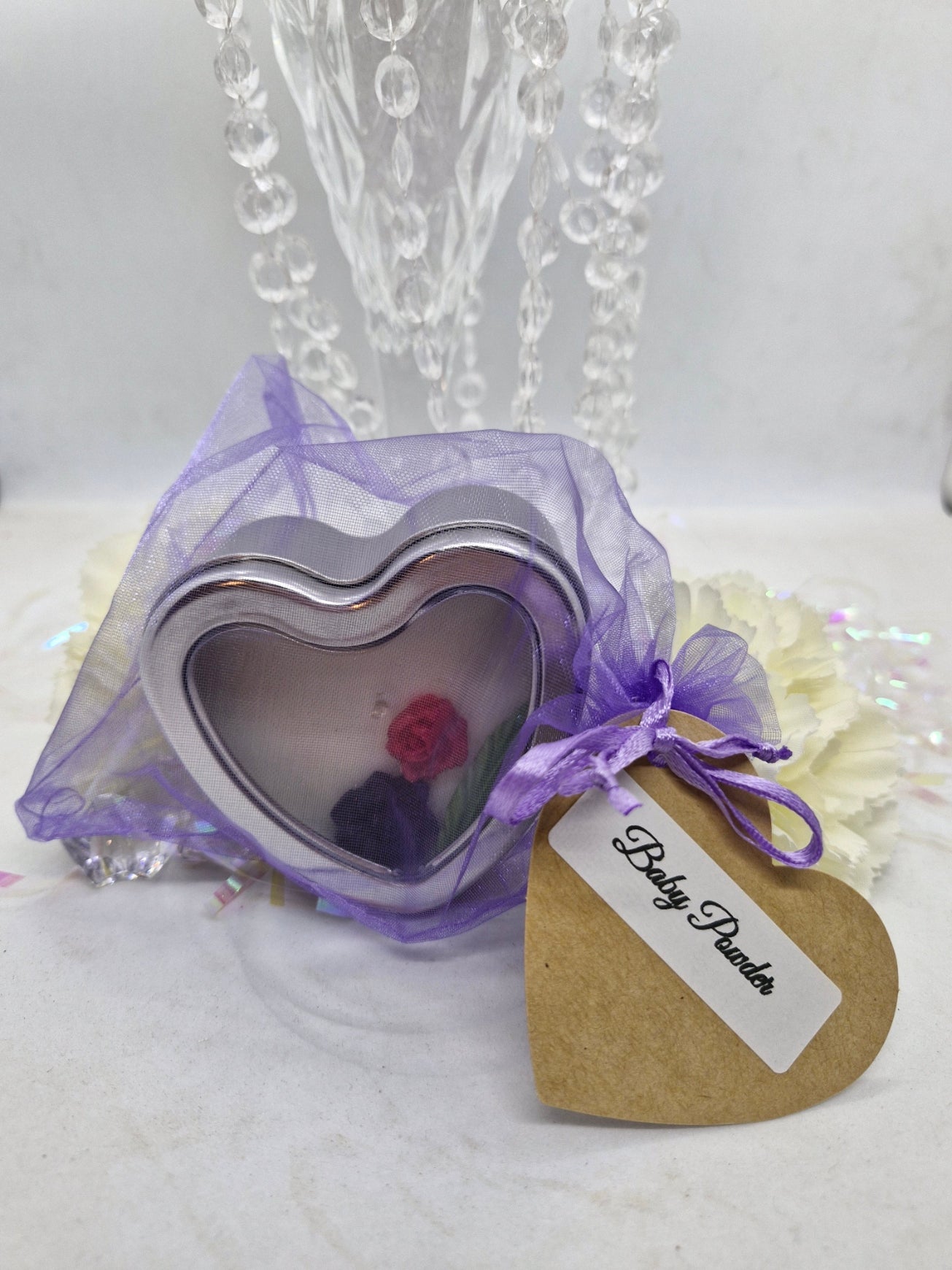 Heart Tin Candle