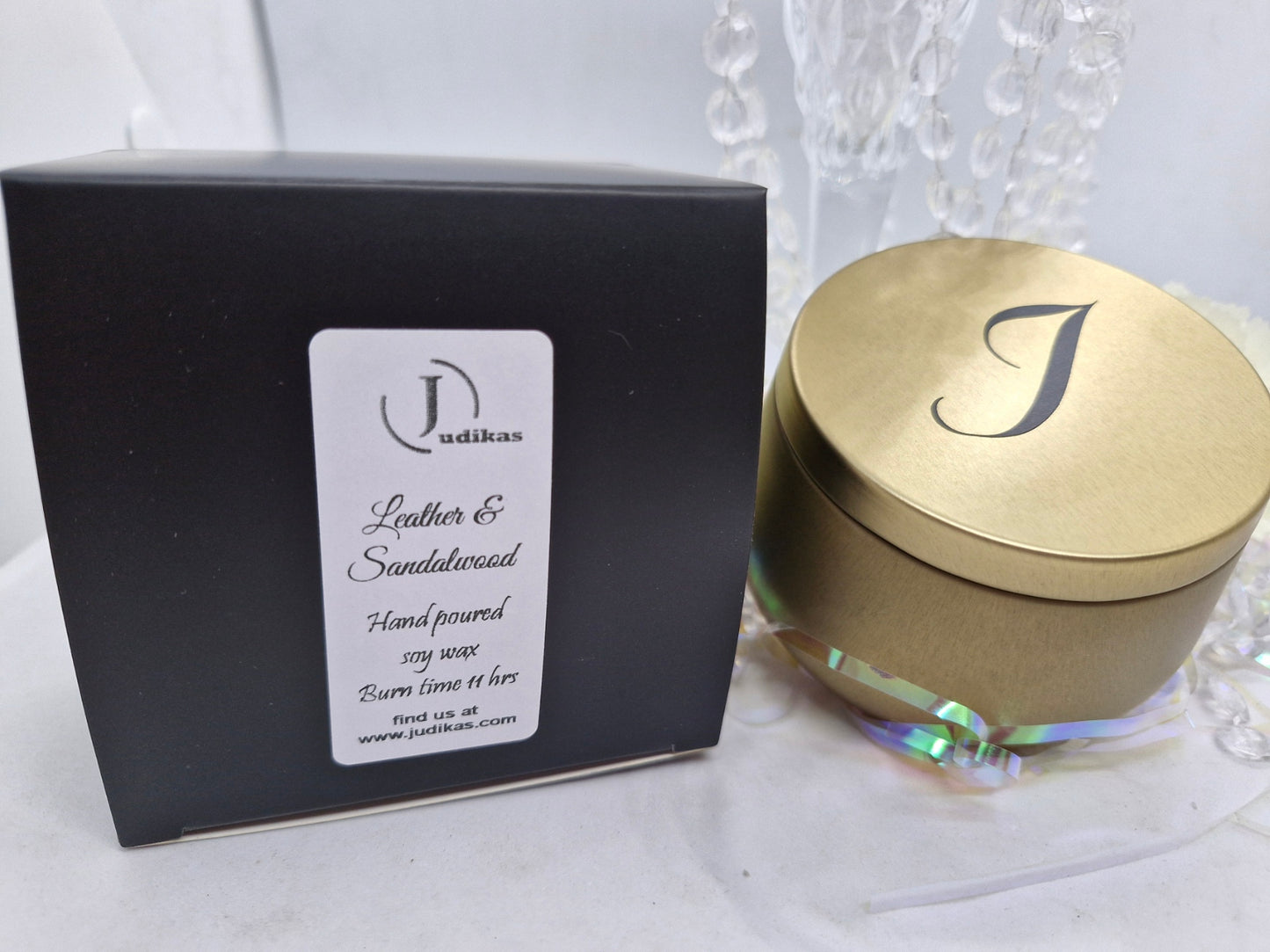 Gold Travel Tin Candles
