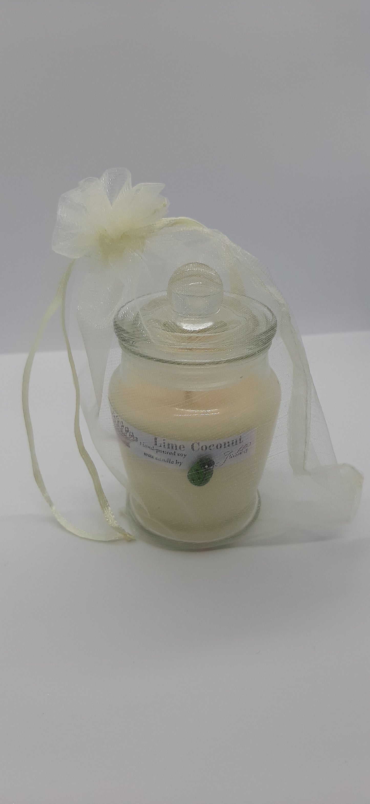 Lime/Coconut Temple Jar