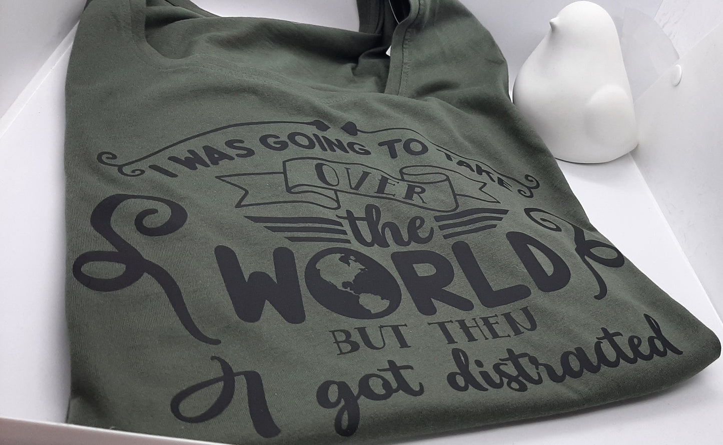The "I was going to take over the World" T-Shirt