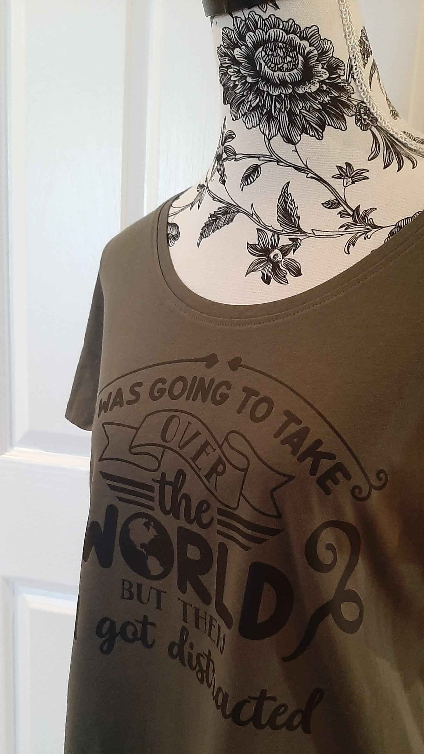The "I was going to take over the World" T-Shirt