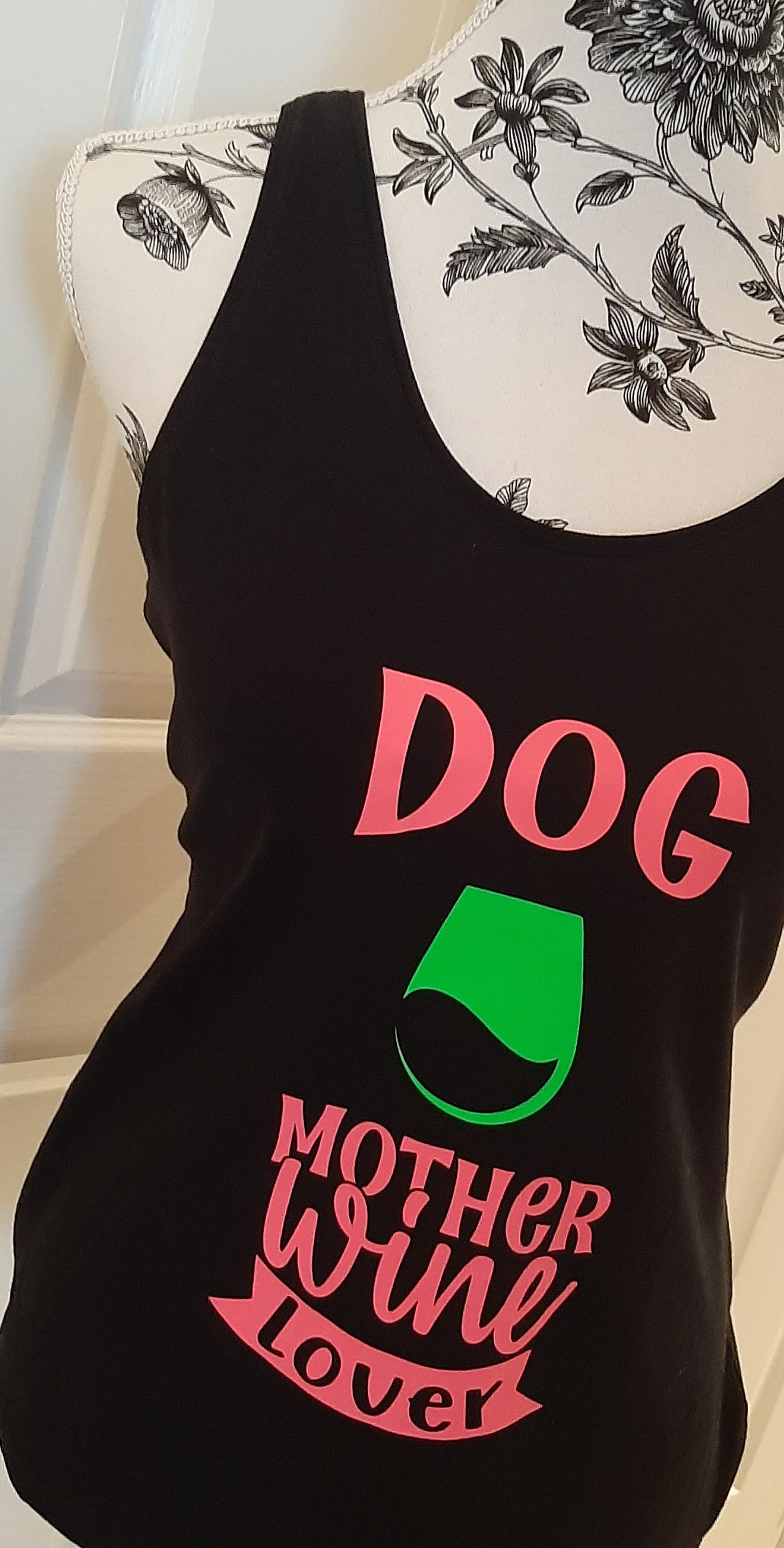 Dog Mother Wine Lover Tank Top