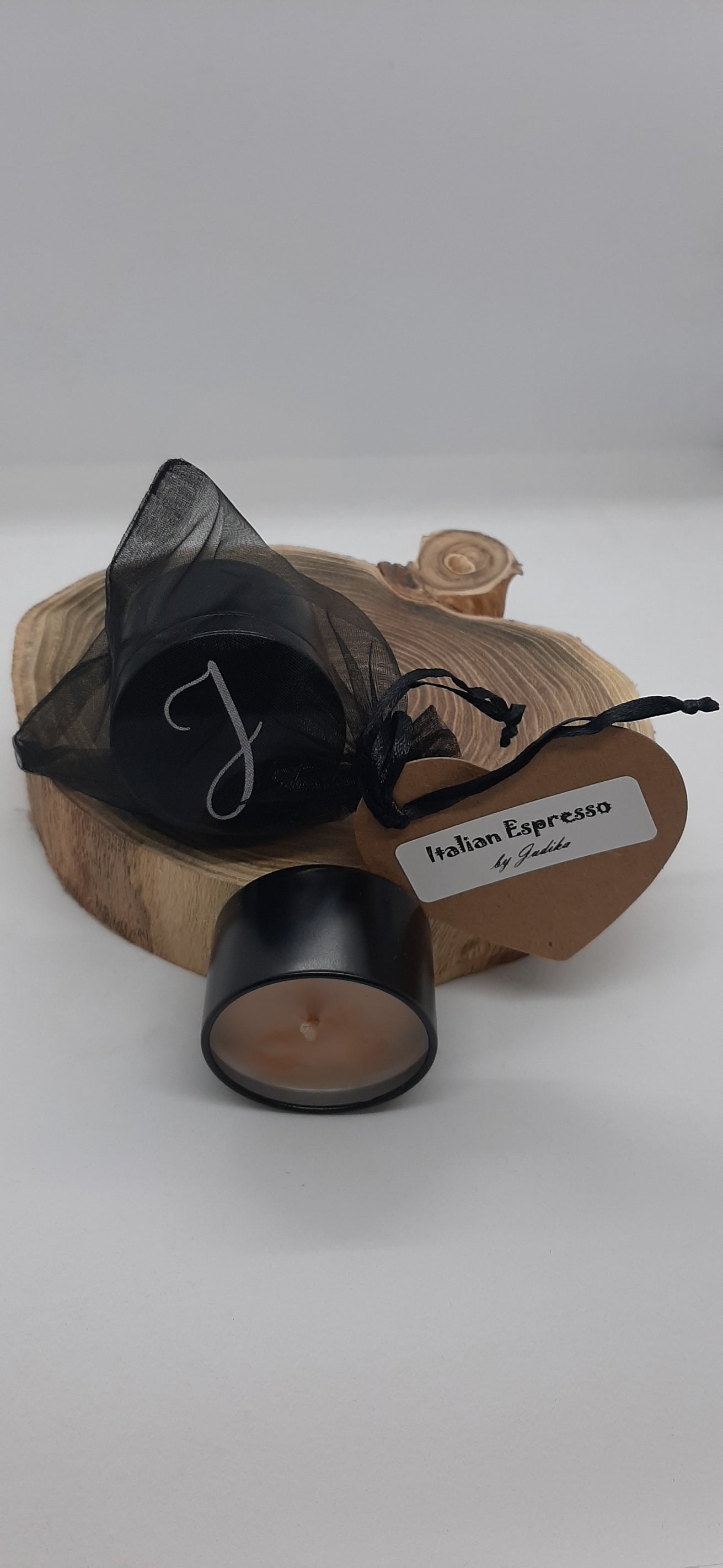 Soy Wax Candle in Black Travel Tin (2oz)