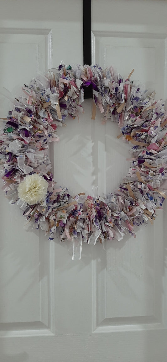 Serenity Rag Wreath