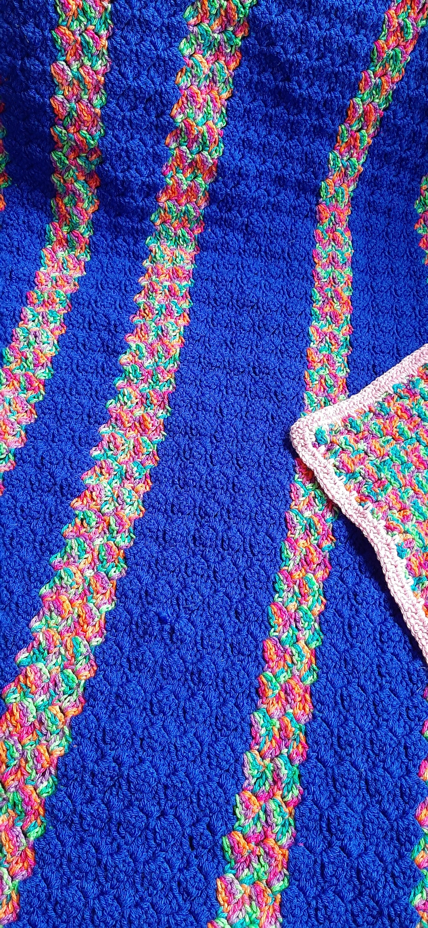 Blueberry Twist c2c Blanket