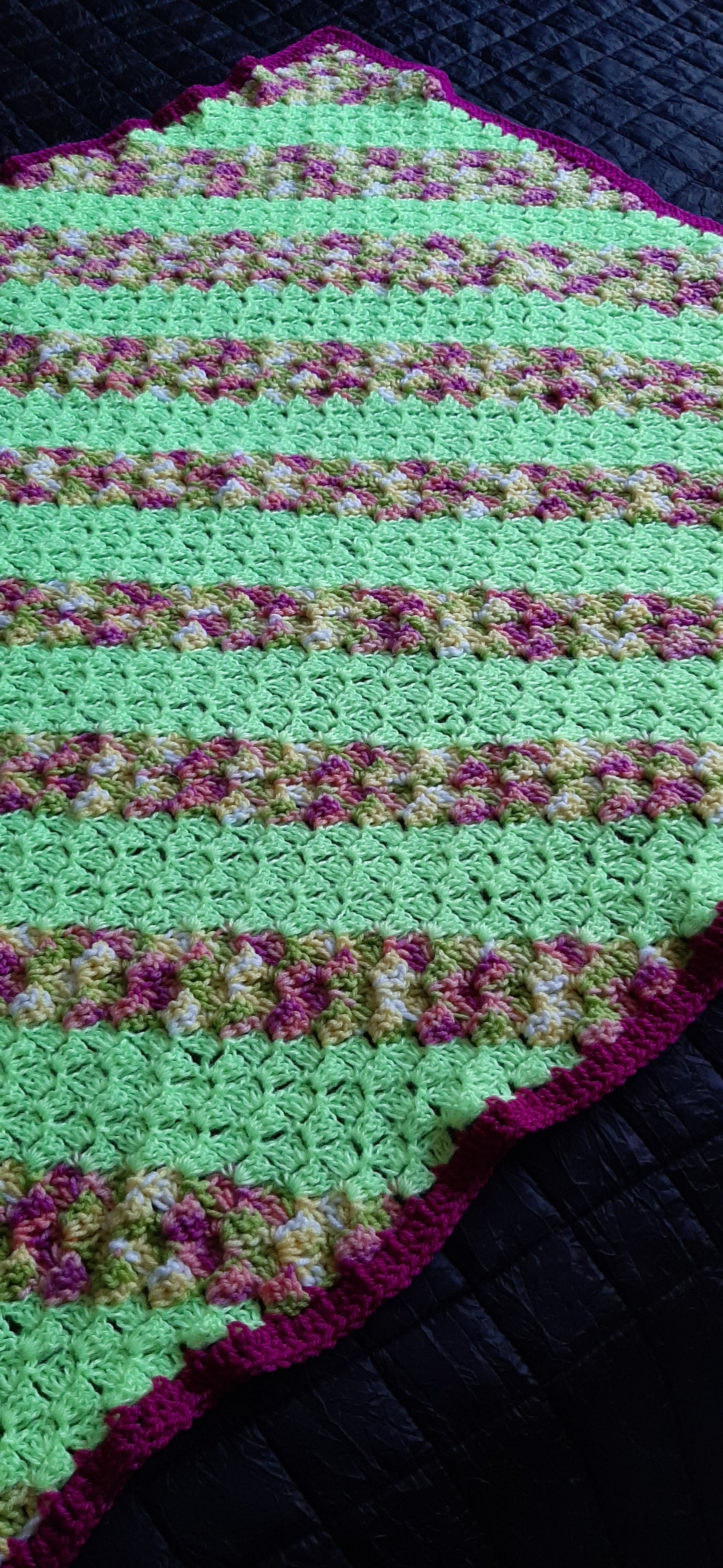 Spring Flowers c2c Blanket