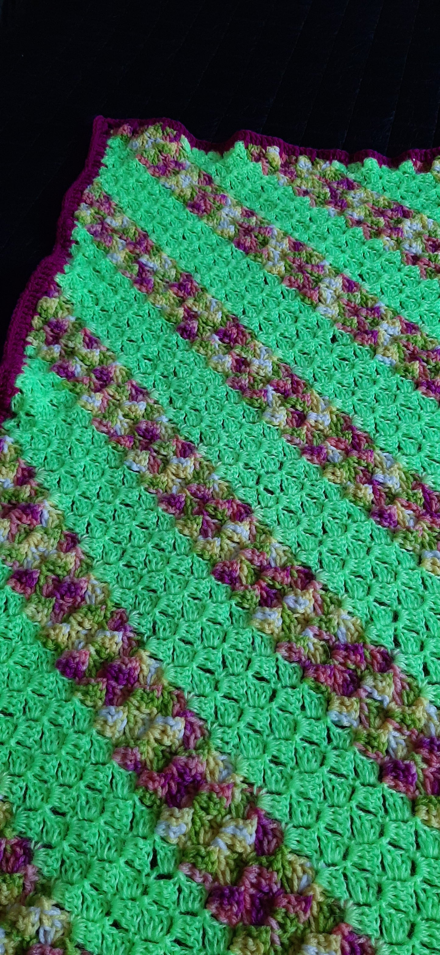 Spring Flowers c2c Blanket