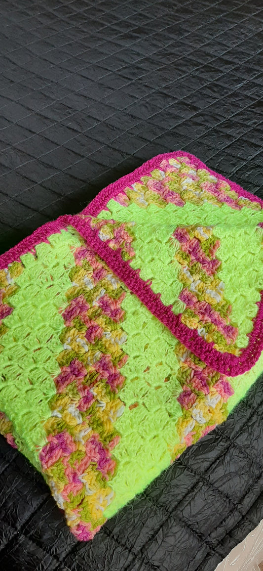 Spring Flowers c2c Blanket